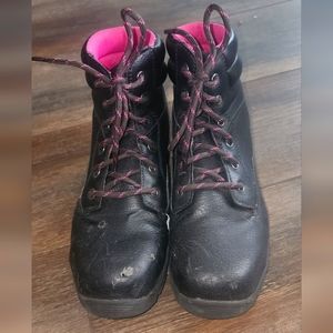 Vintage Brahma Steel Toe Hiking Boots